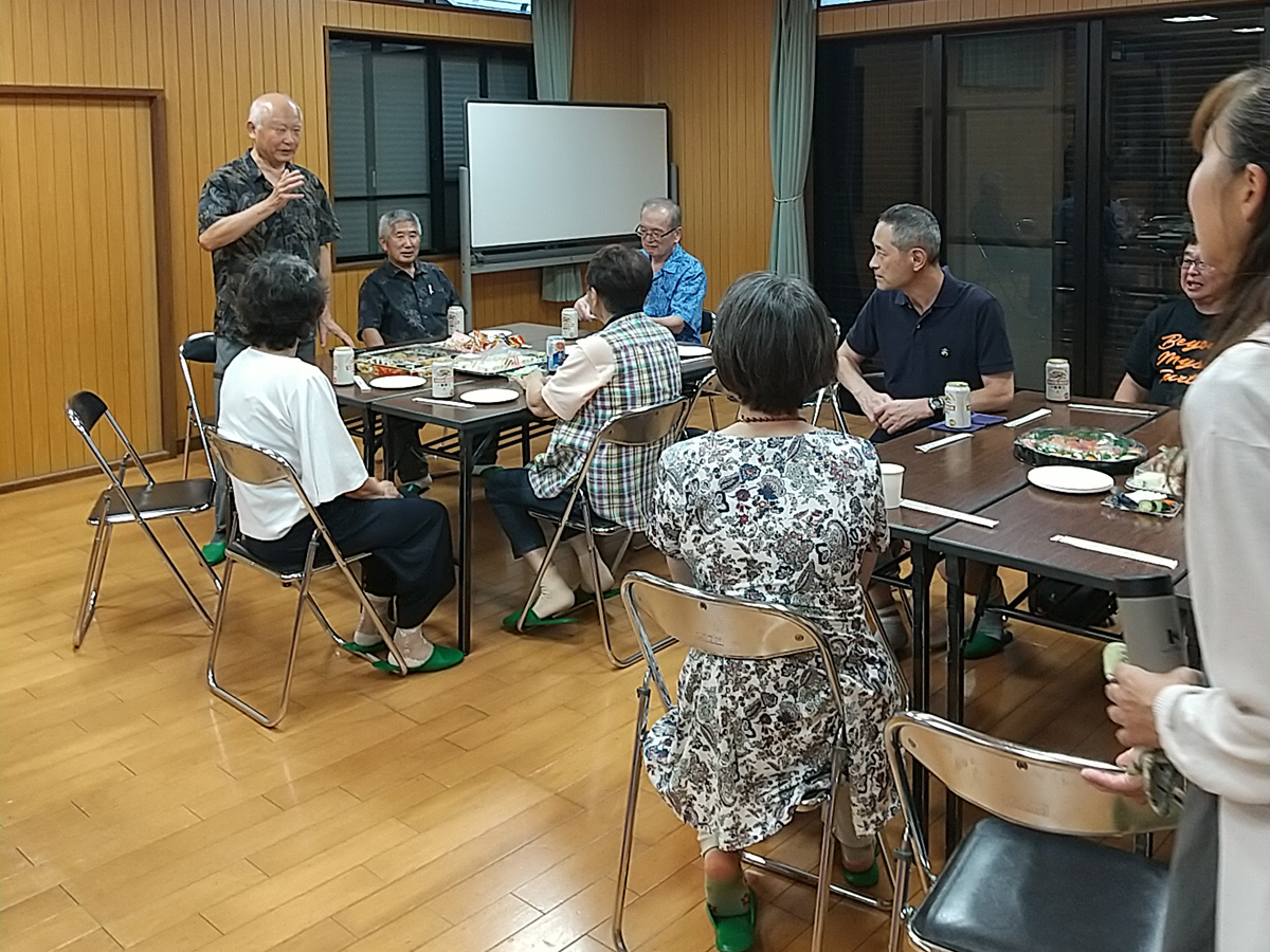 8/10 「夏まつりお疲れ様会」を行いました